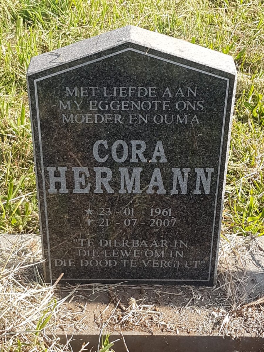 HERMANN Cora 1961-2007