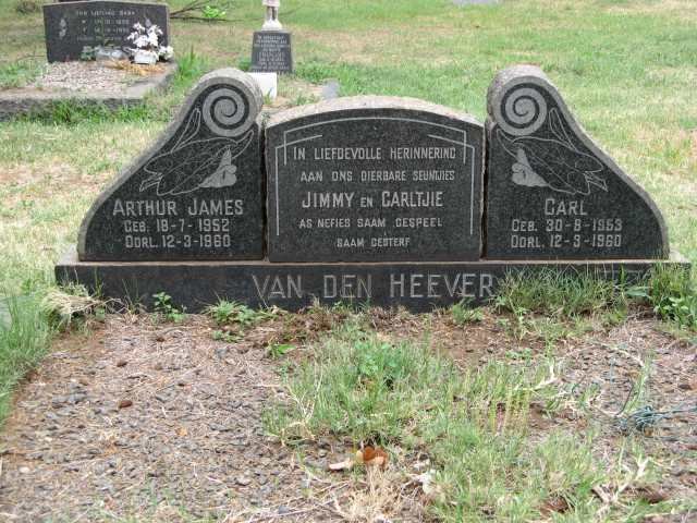 HEEVER Arthur James, van den 1952-1960 :: VAN DEN HEEVER Carl 1953-1960