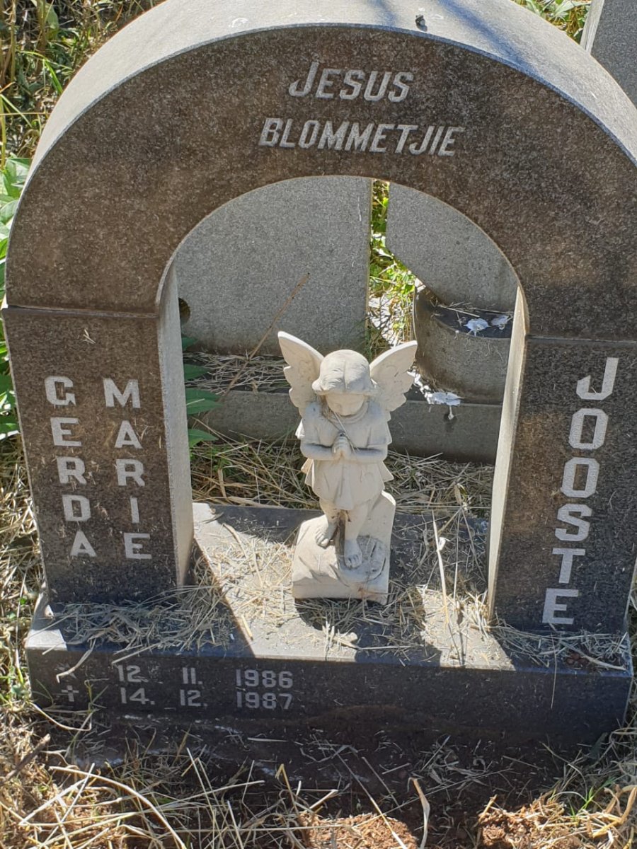 JOOSTE Gerda Marie 1986-1987