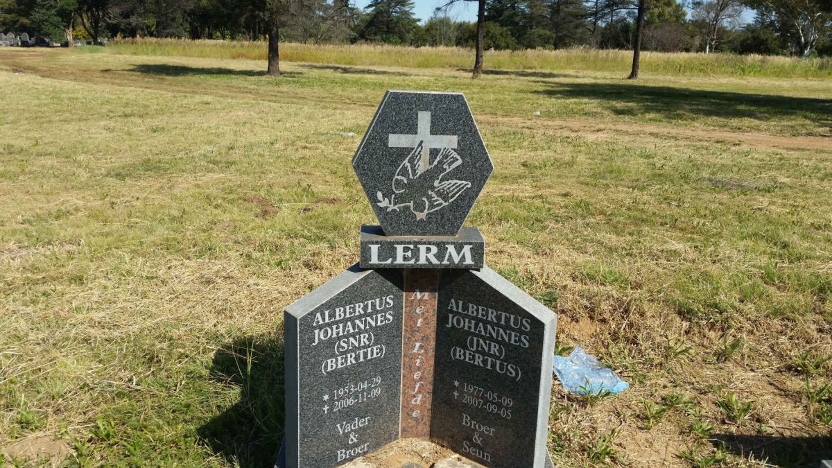 LERM Albertus Johannes 1953-2006  :: LERM Albertus Johannes 1977-2007