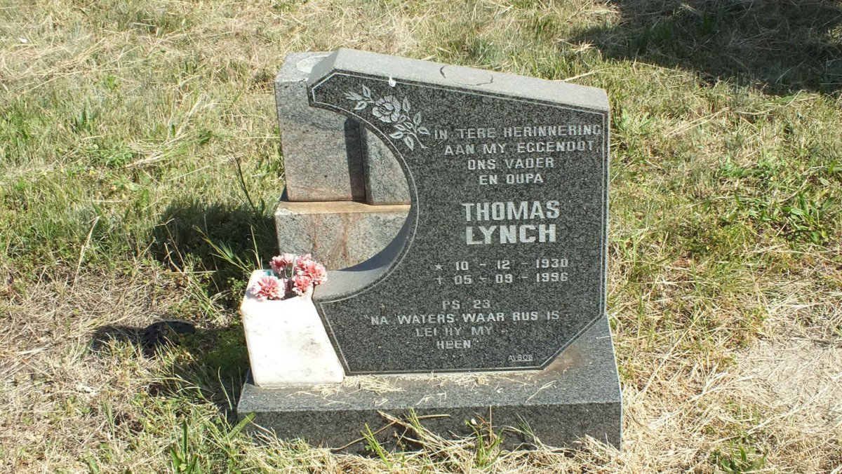 LYNCH Thomas 1930-1996