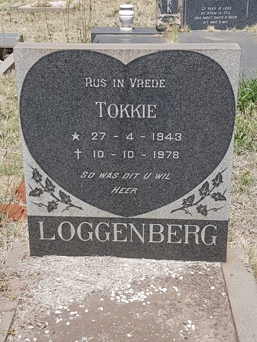 LOGGENBERG Tokkie 1943-1978