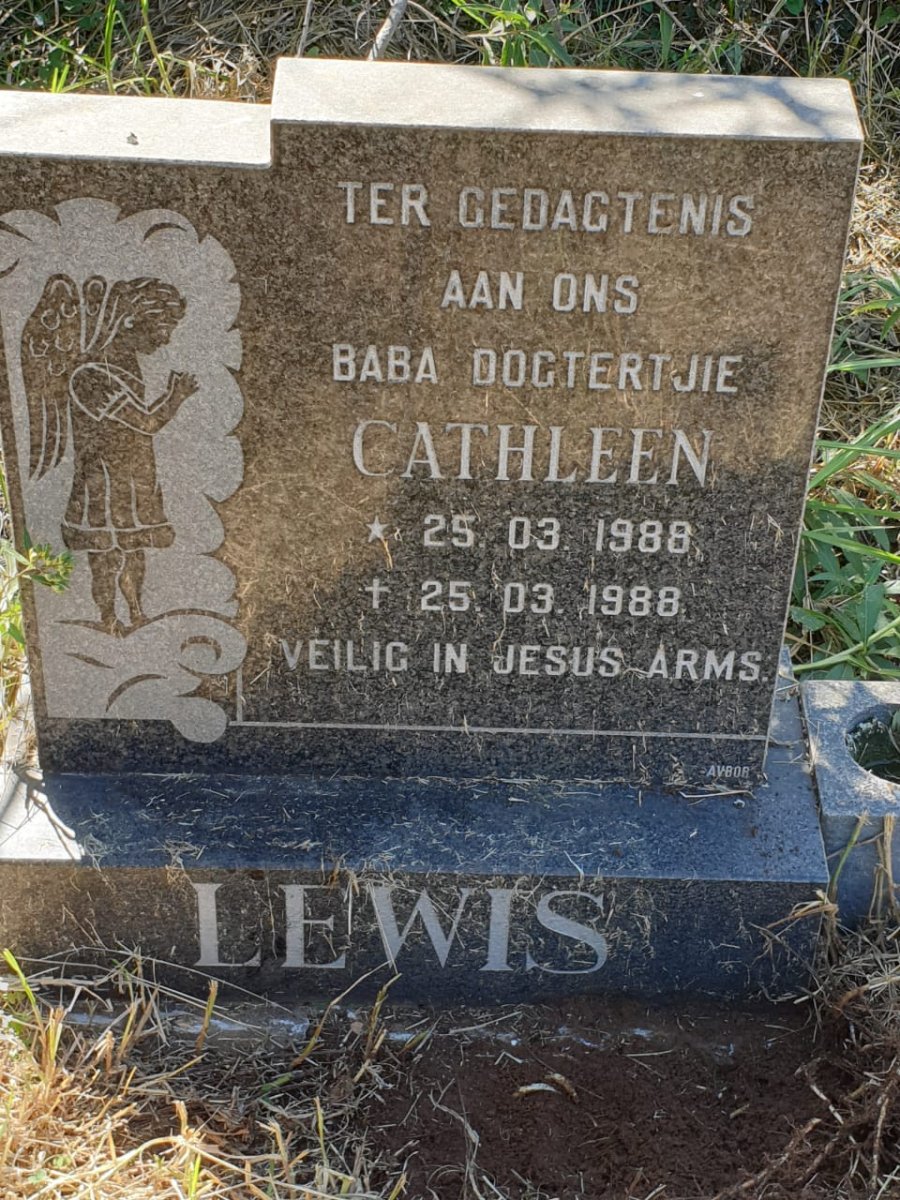 LEWIS Cathleen 1988-1988