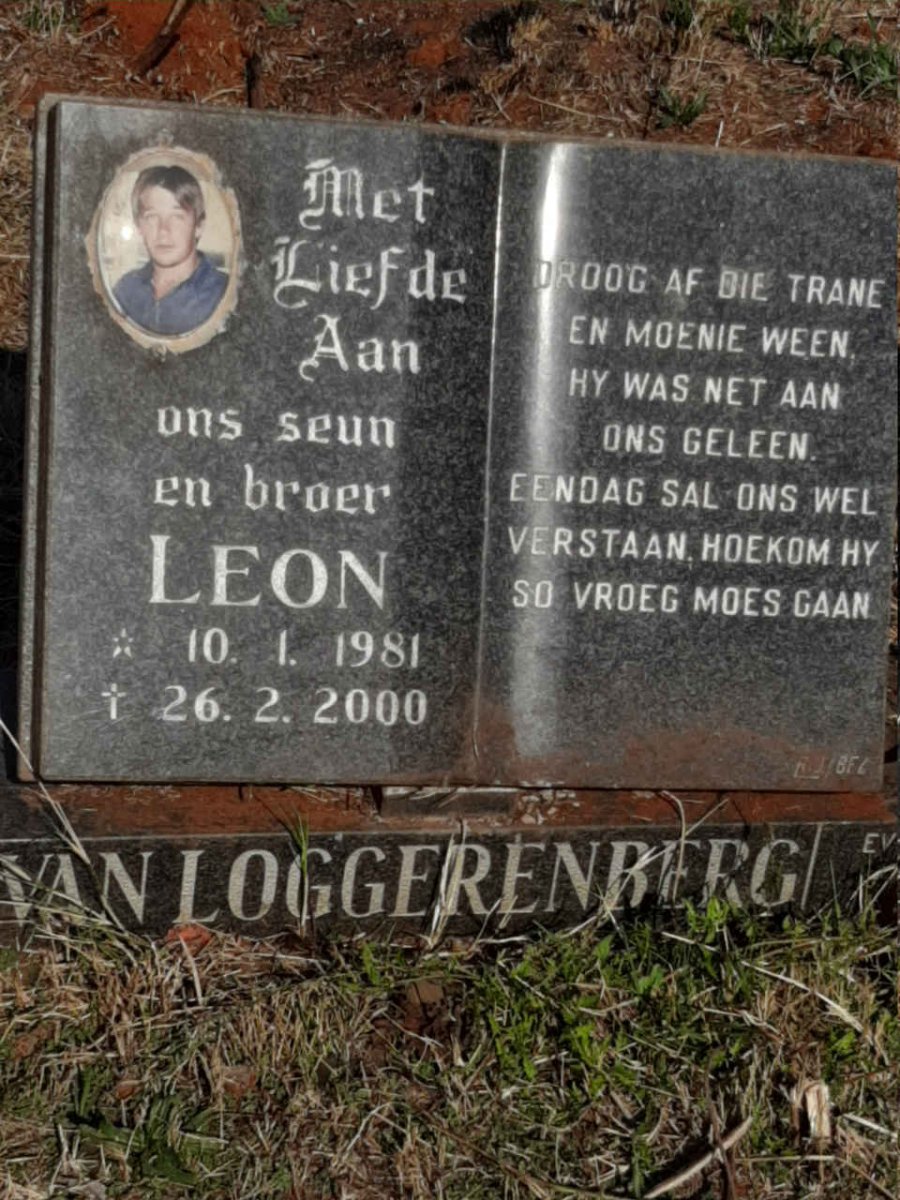 LOGGERENBERG Leon, van 1981-2000