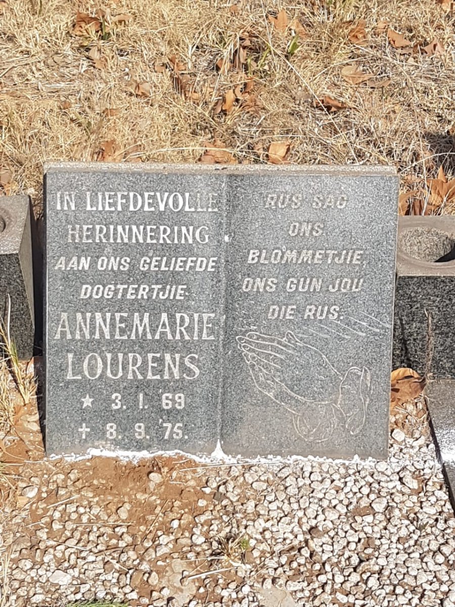 LOURENS Annemarie 1969-1975