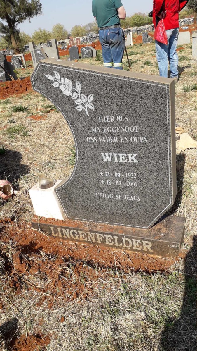 LINGENFELDER Wiek 1932-2001