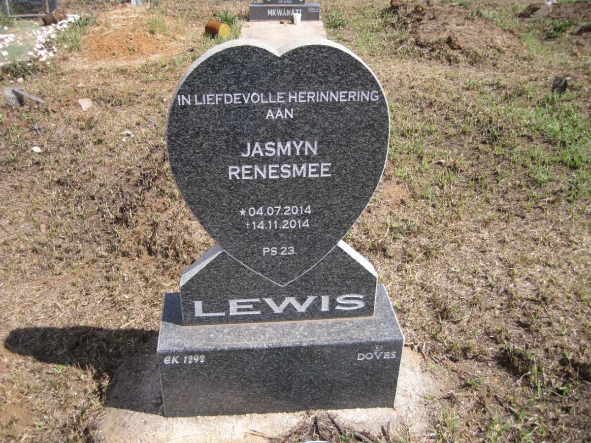 LEWIS Jasmyn Renesmee 2014-2014