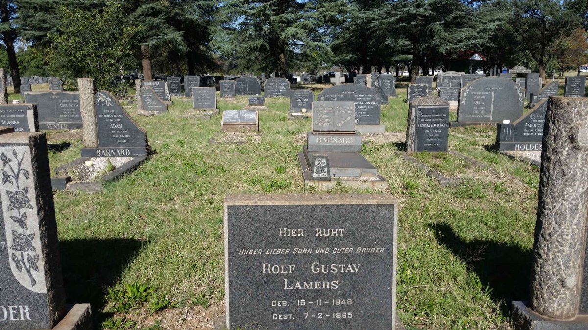LAMERS Rolf Gustav 1946-1965
