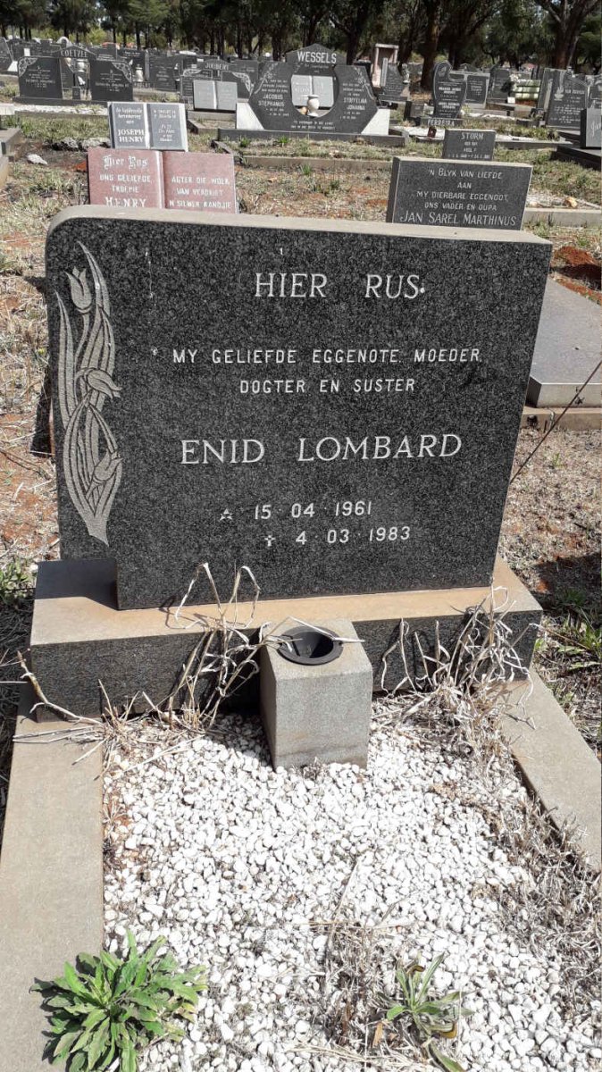 LOMBARD Enid 1961-1983