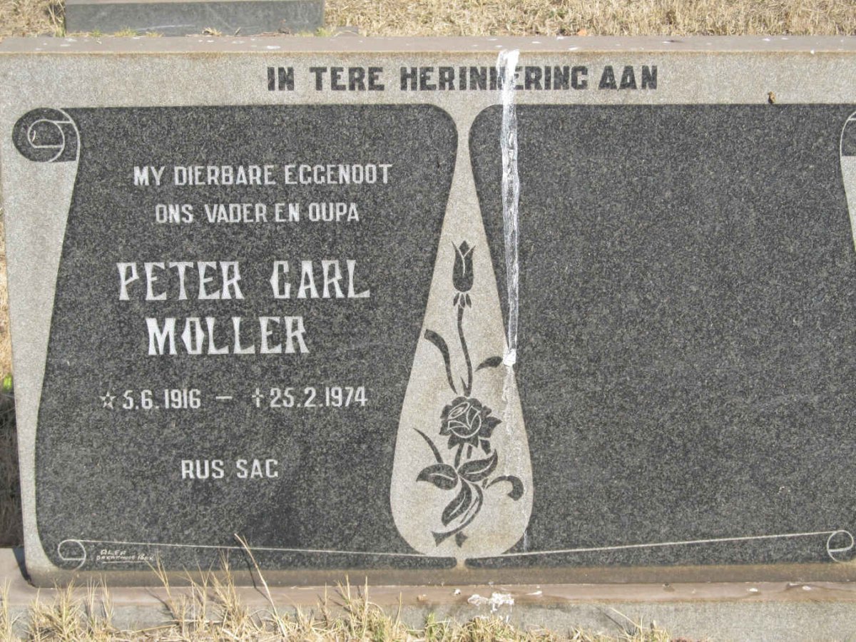 MOLLER Peter Carl 1916-1974
