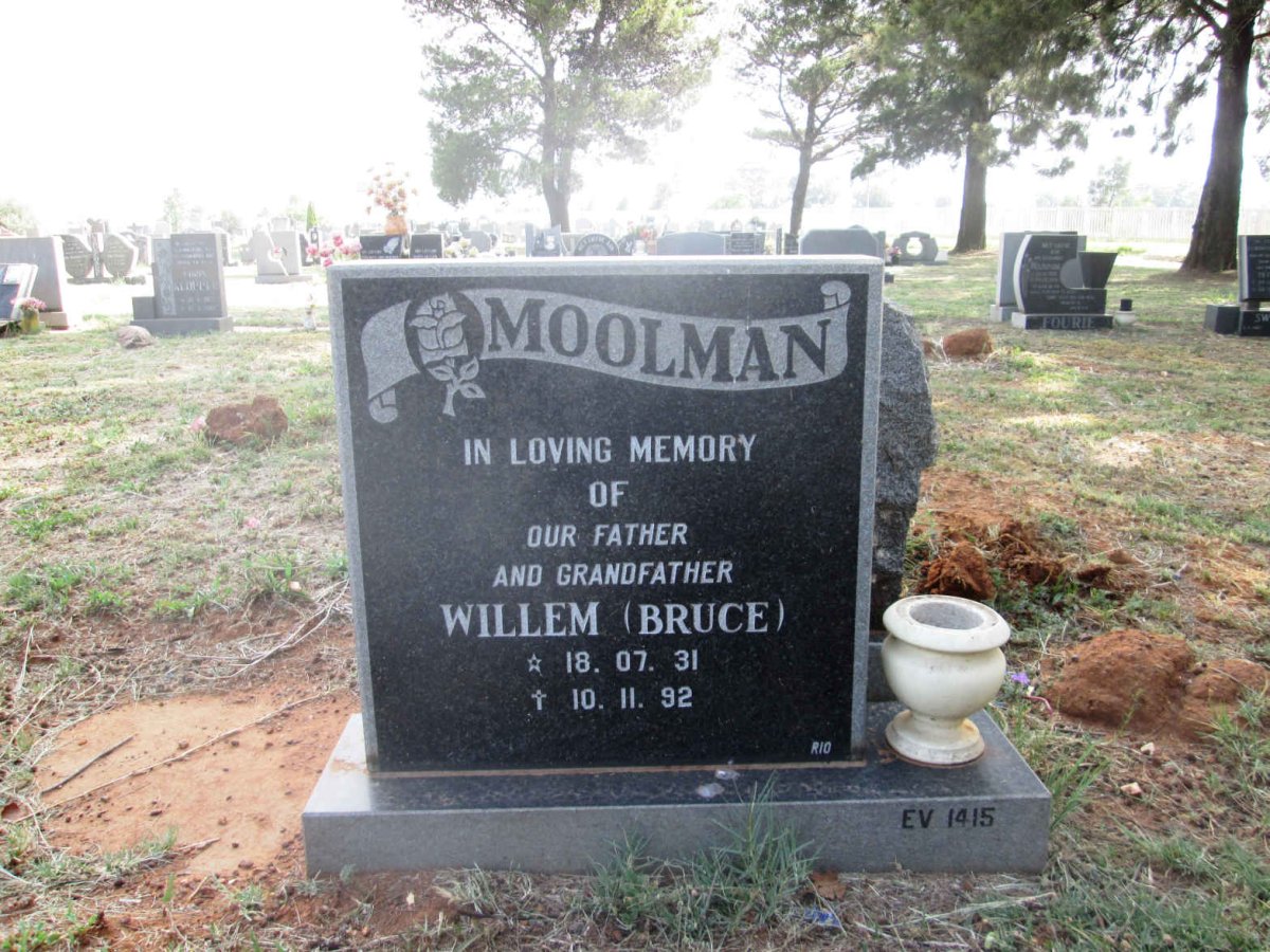 MOOLMAN Willem 1931-1992
