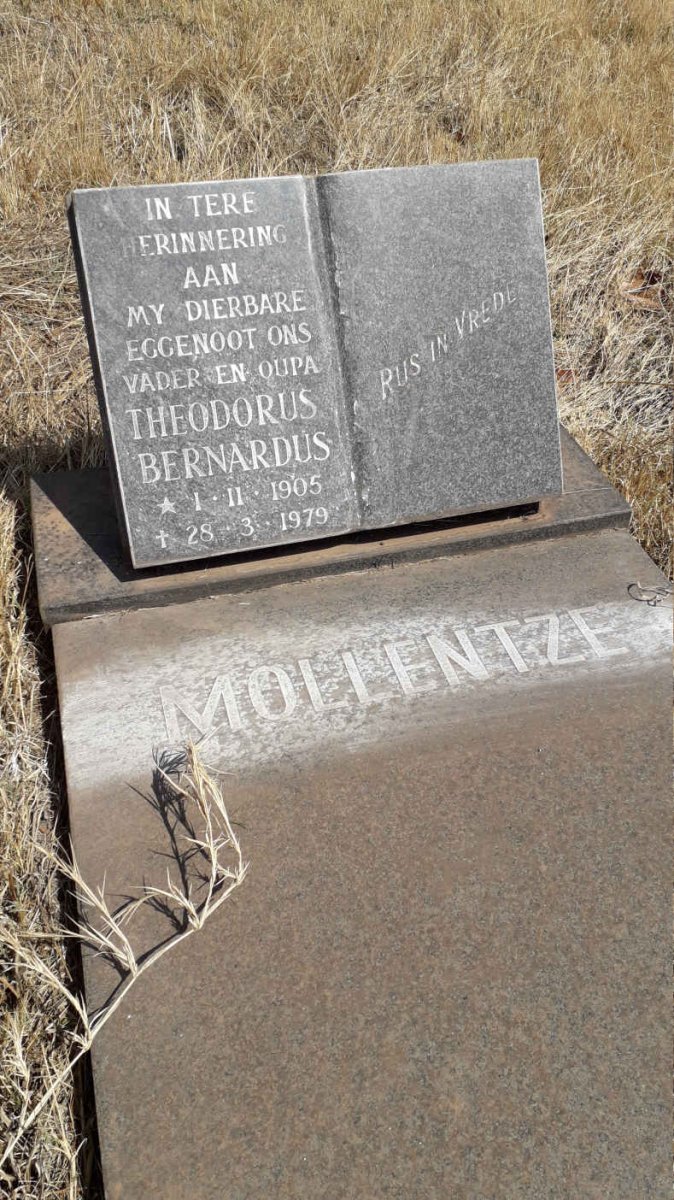 MOLLENTZE Theodorus Bernardus 1905-1979