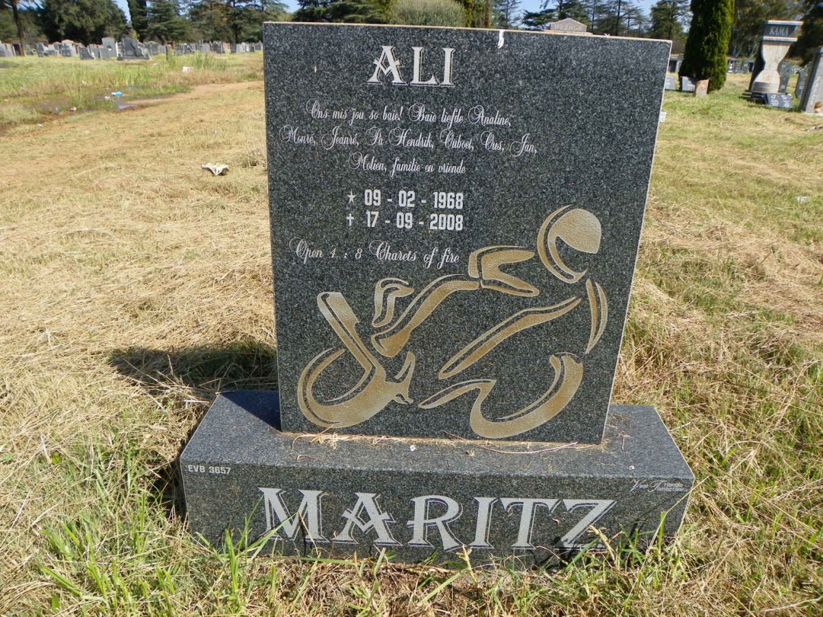MARITZ Ali 1968-2008