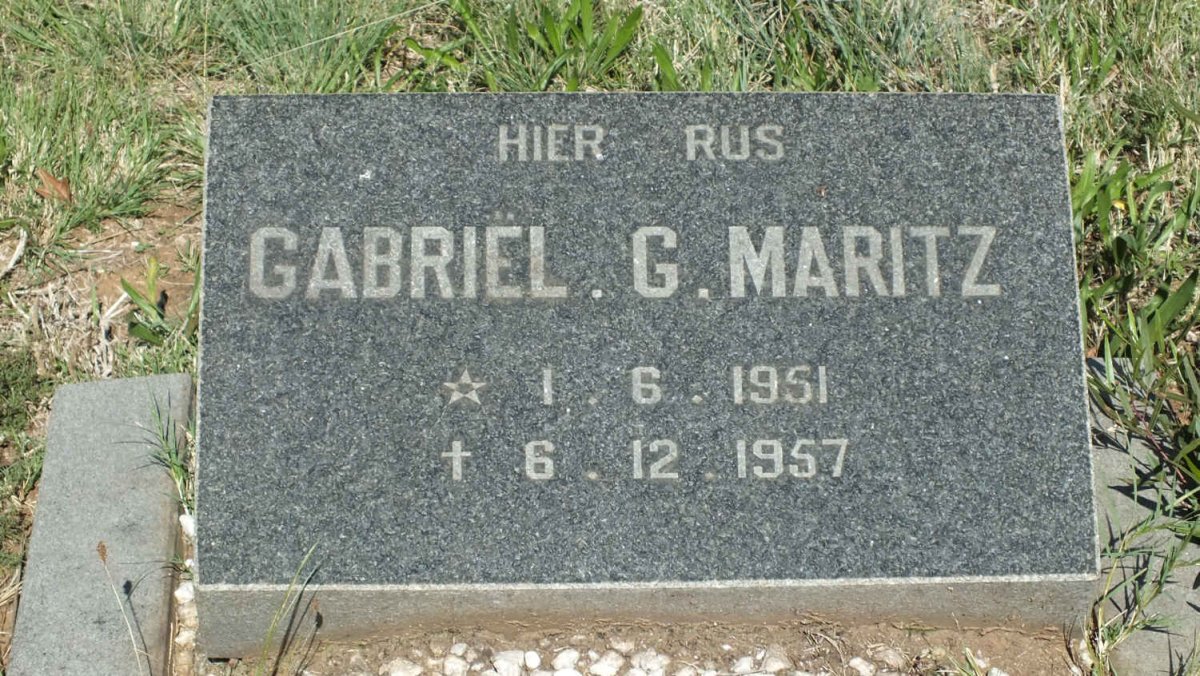 MARITZ Gabriel G. 1951-1957