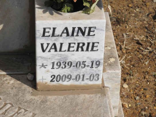MARITZ Elaine Valerie 1939-2009 