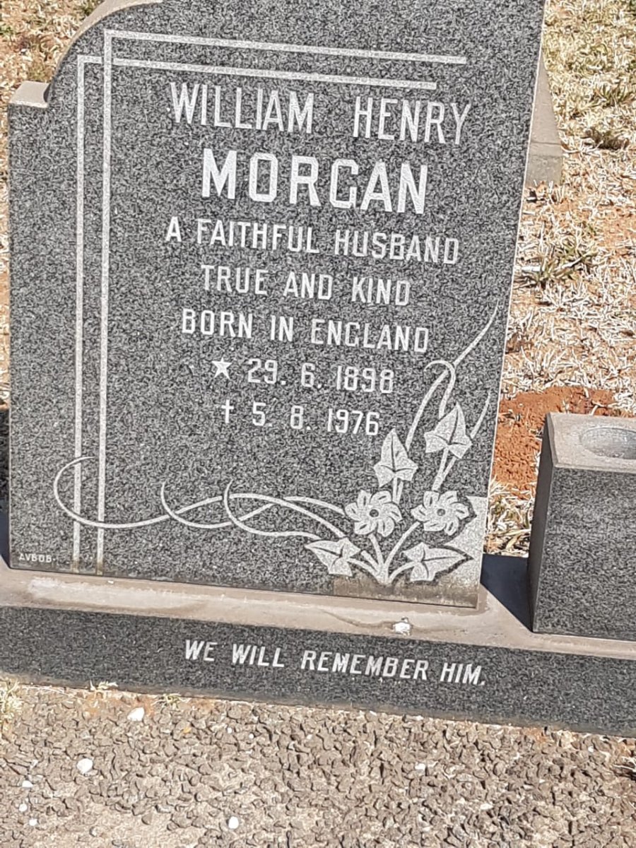 MORGAN William Henry 1898-1976
