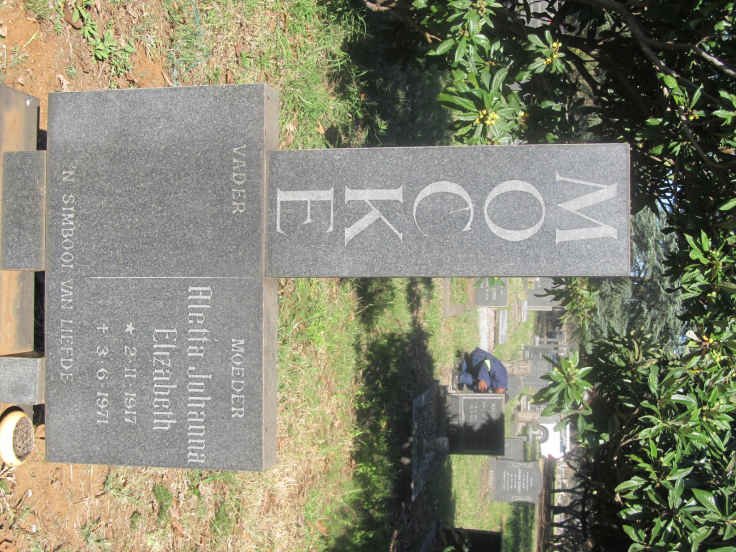 MOCKE Aletta Johanna Elizabeth 1917-1971