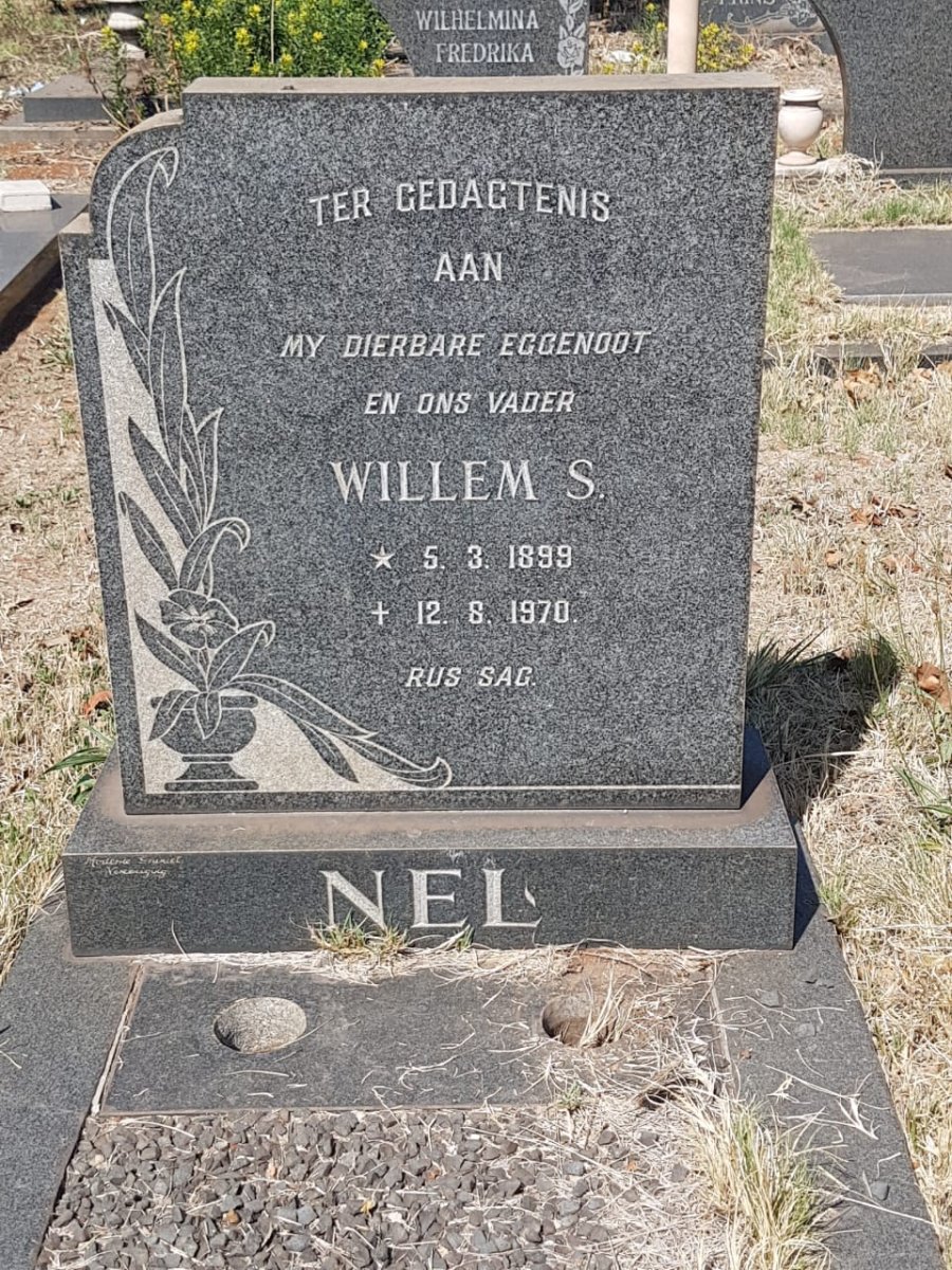NEL Willem S. 1899-1970