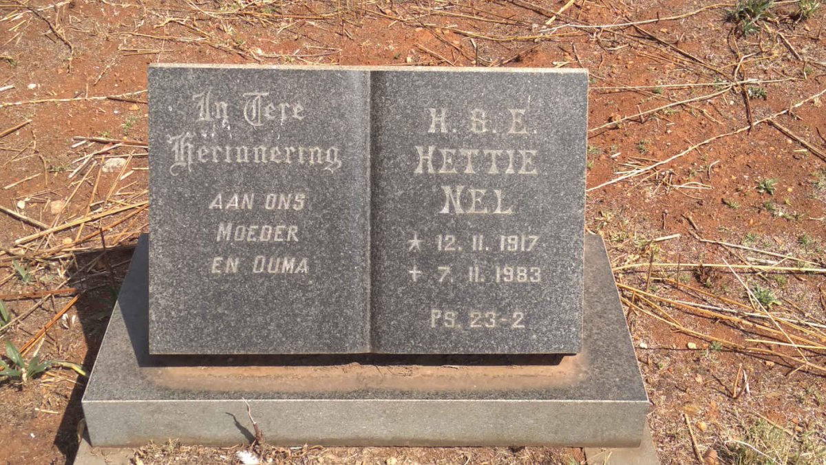 NEL H.S.E. 1917-1983