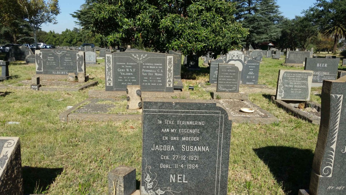 NEL Jacoba Susanna 1921-1964