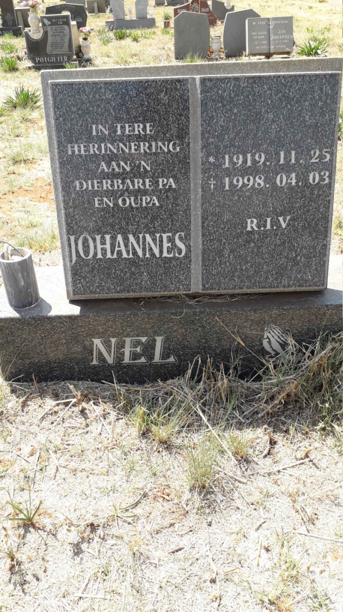NEL Johannes 1919-1998