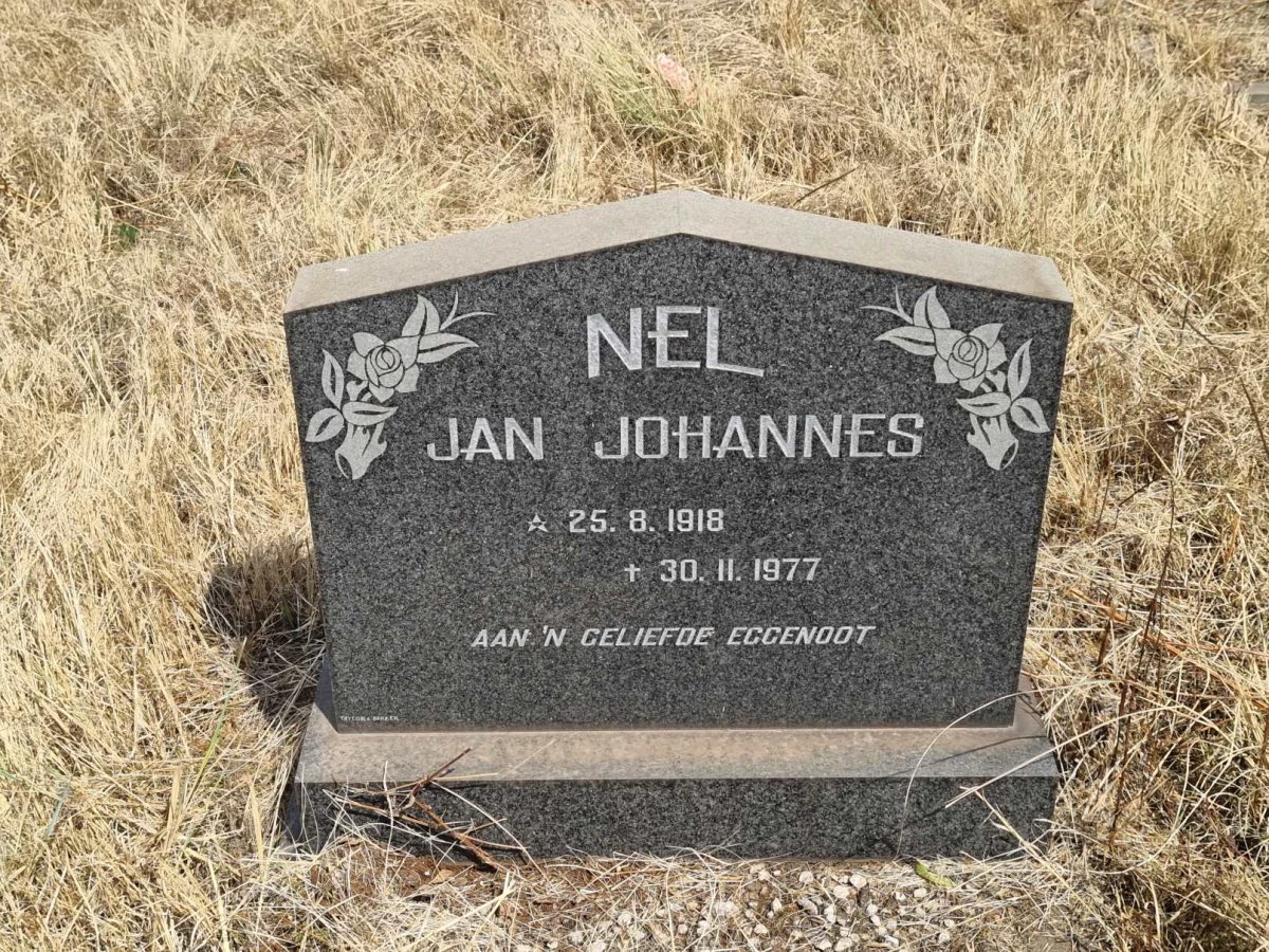 NEL Jan Johannes 1918-1977