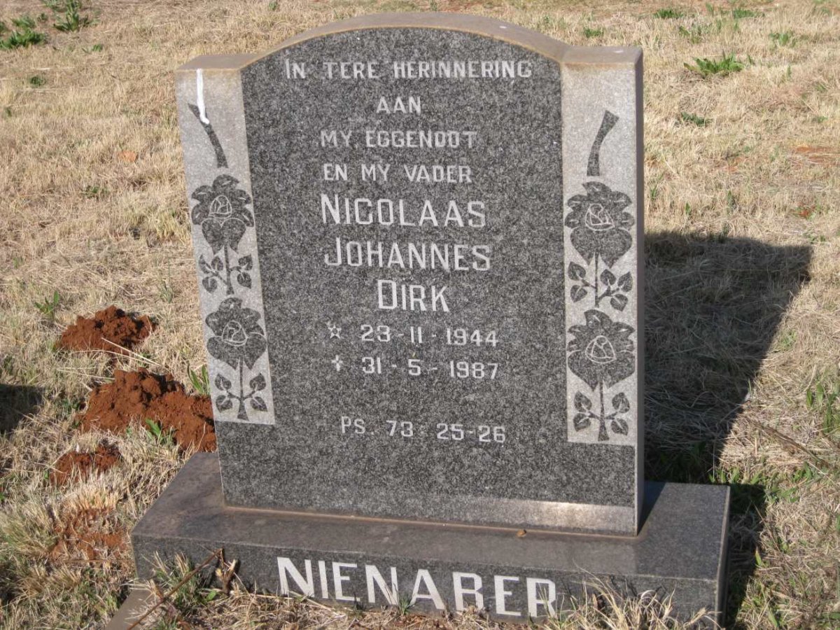 NIENABER Nicolaas Johannes Dirk 1944-4987