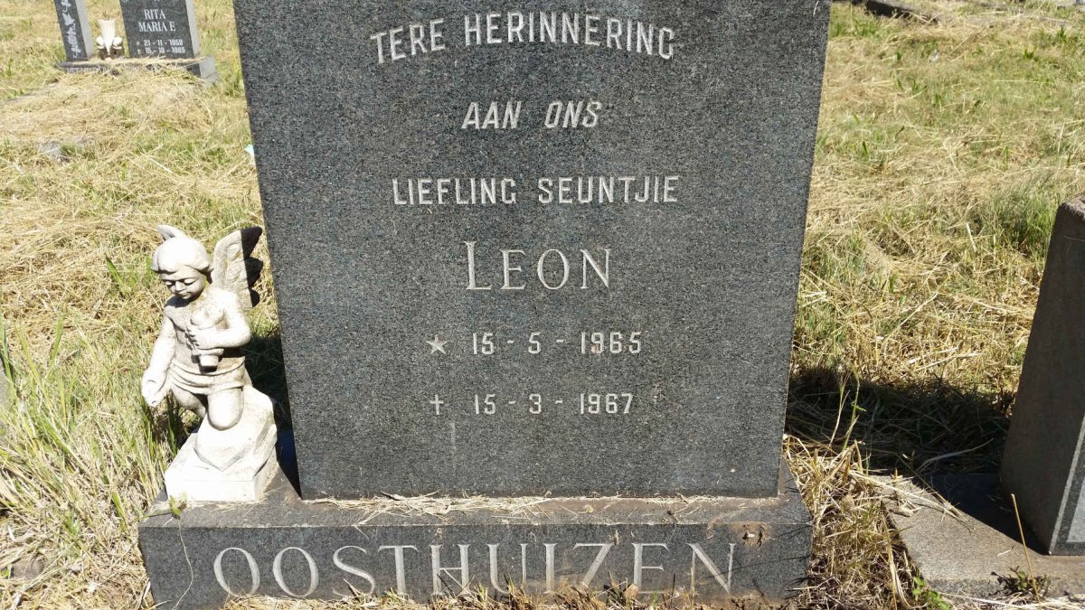 OOSTHUIZEN Leon 1965-1967