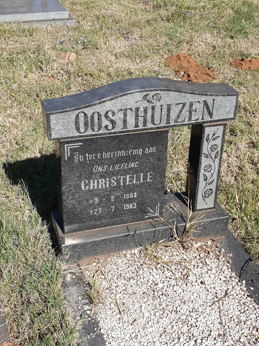 OOSTHUIZEN Christelle 1983-1983