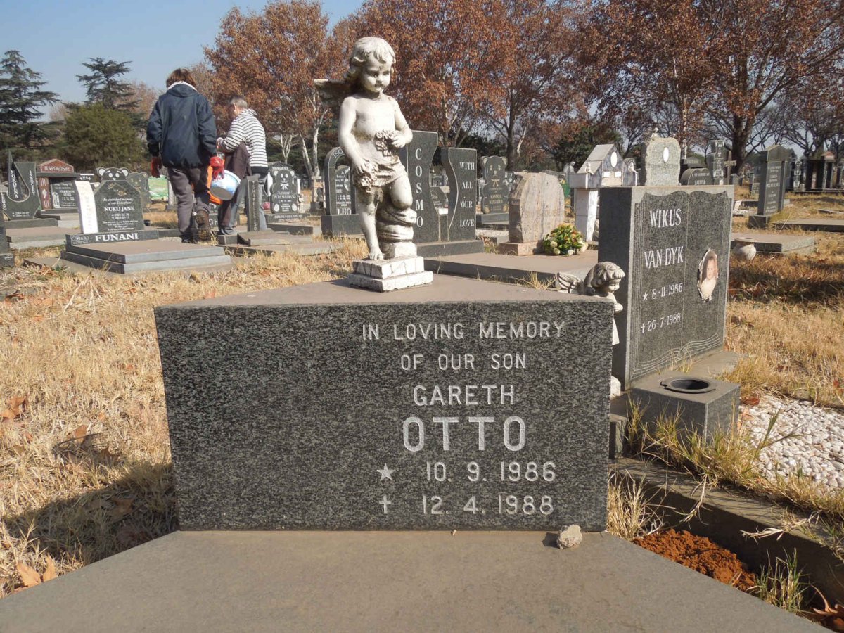 OTTO Gareth 1986-1988