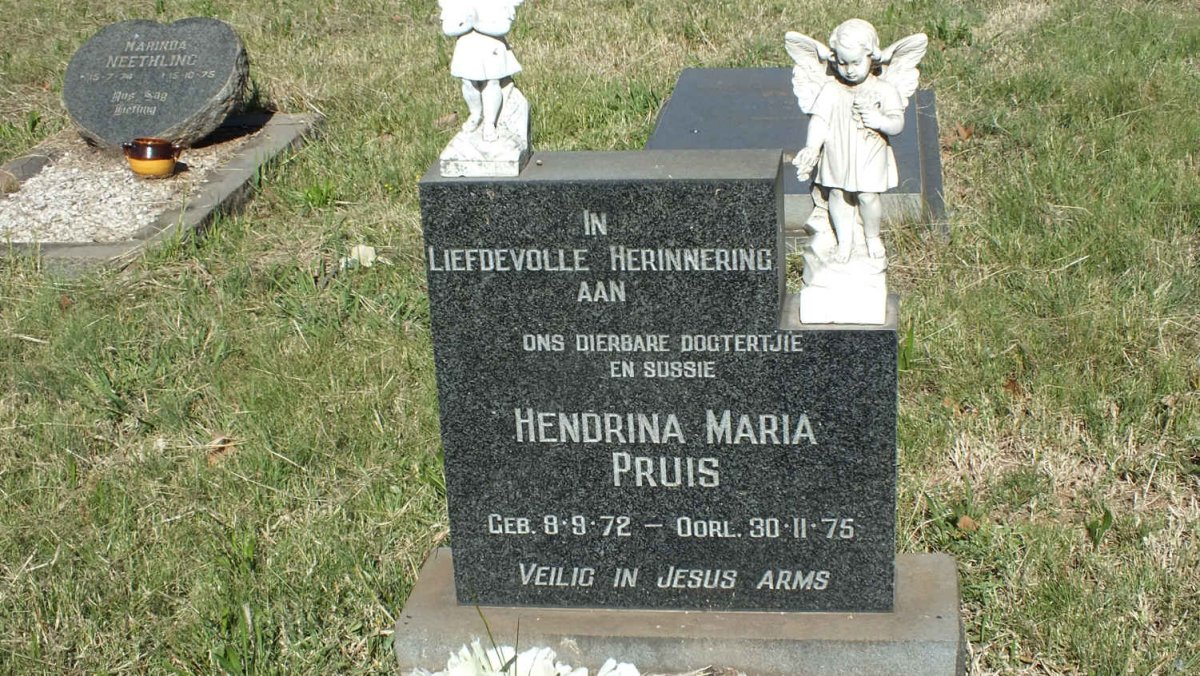 PRUIS Hendrina Maria 1972-1975