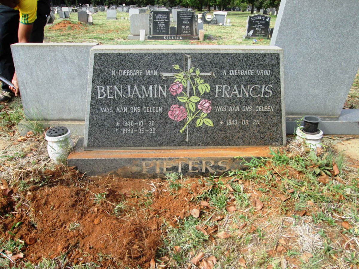 PIETERS Benjamin 1940-1993 &amp; Francis 1949-