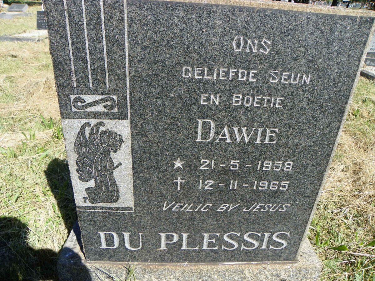PLESSIS Dawie, du 1958-1965