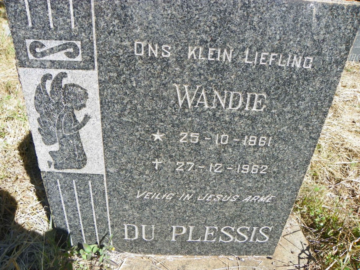 PLESSIS Wandie, du 1961-1962