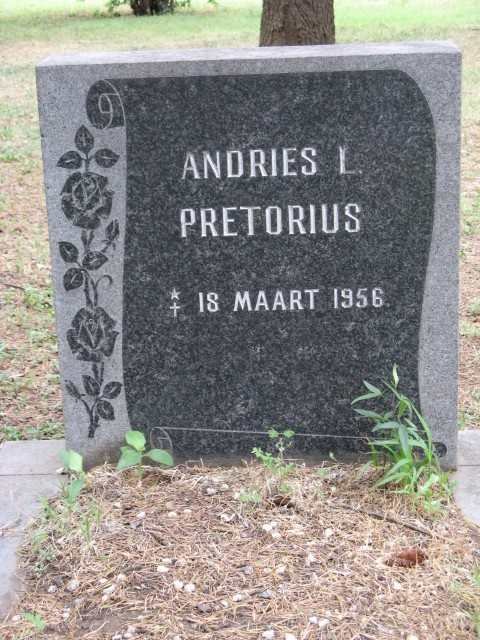 PRETORIUS Andries L. 1956-1956