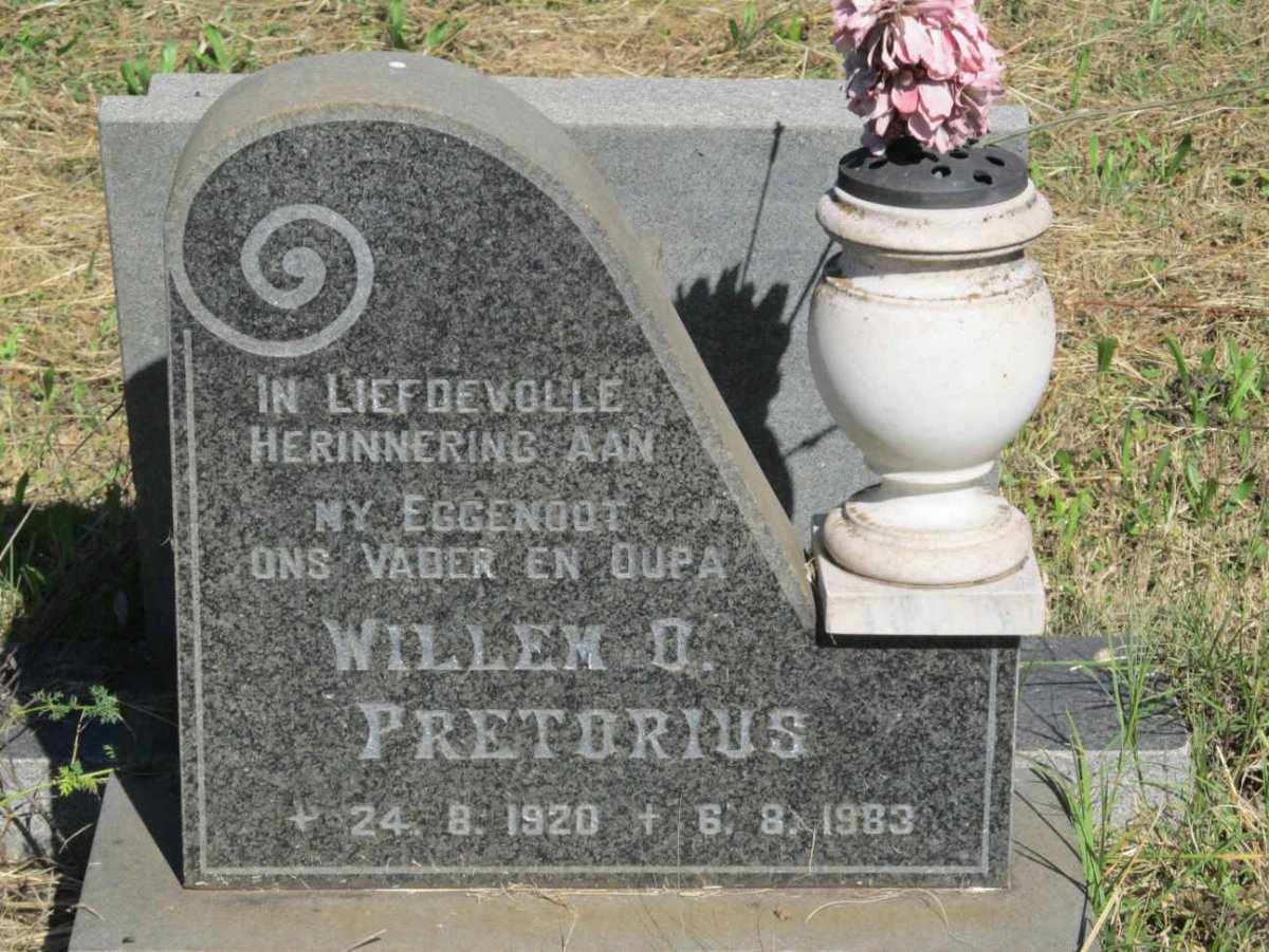 PRETORIUS Willem O. 1920-1983