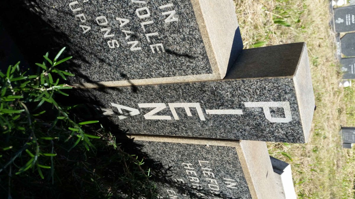 PIENAAR Jan 1923-1985 &amp; Anna 1923-