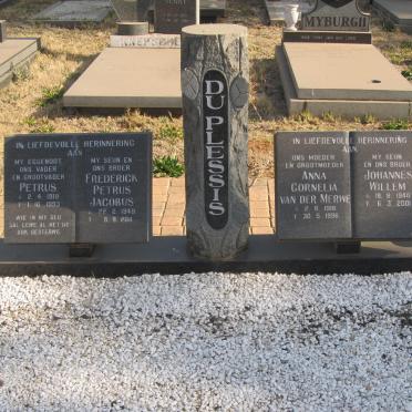 PLESSIS, du  :: VAN DER MERWE_1