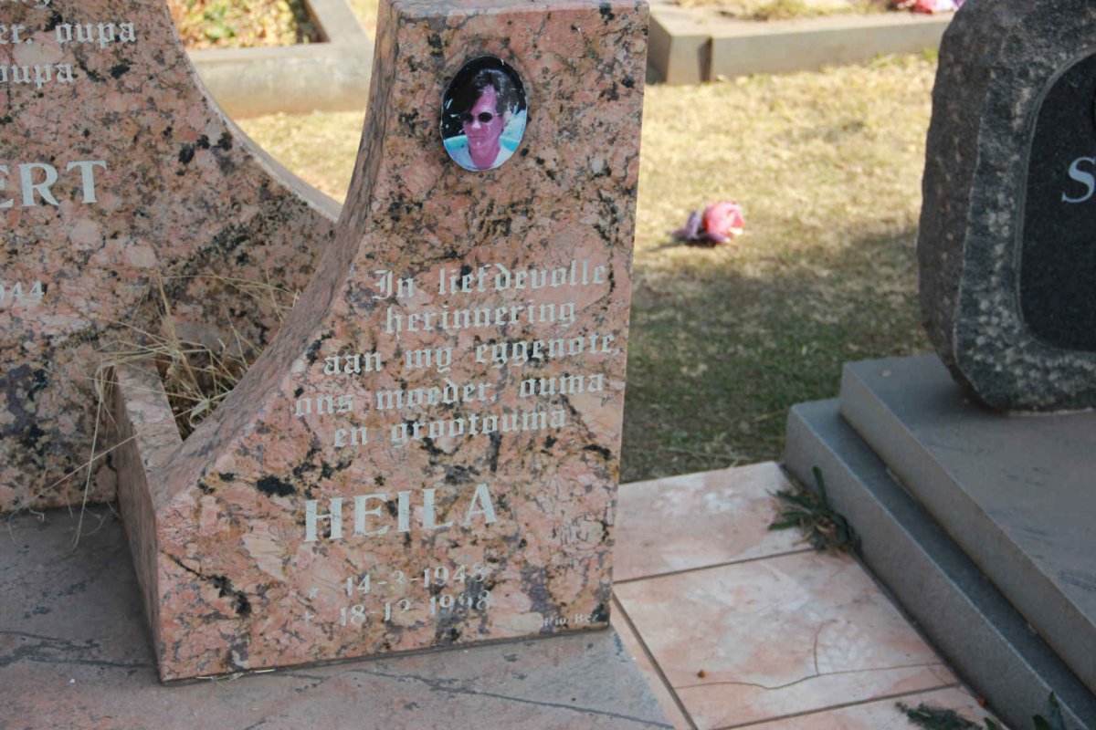 PUTTER Ockert 1944- &amp; Heila 1948-1998