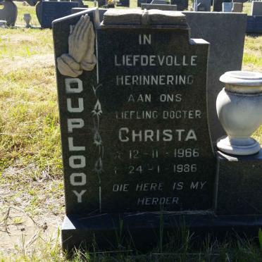 PLOOY Christa, du 1966-1986