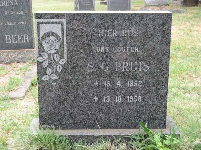 PRUIS S.G. 1952-1958