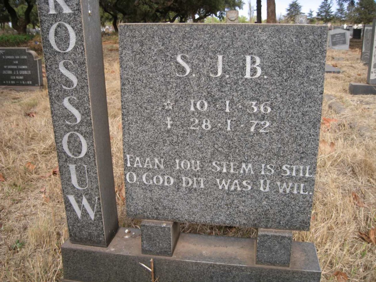 ROSSOUW S.J.B. 1936-1972