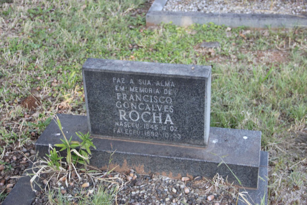 ROCHA Francisco Goncalves 1945-1992