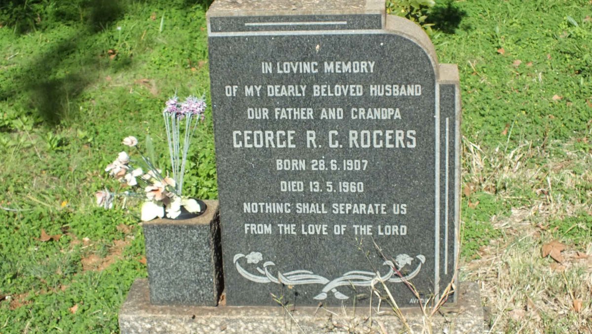 ROGERS George R.C. 1907-1960