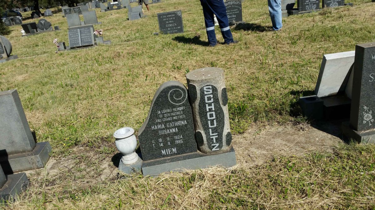SCHOULTZ Maria Catharina Susanna 1924-1985