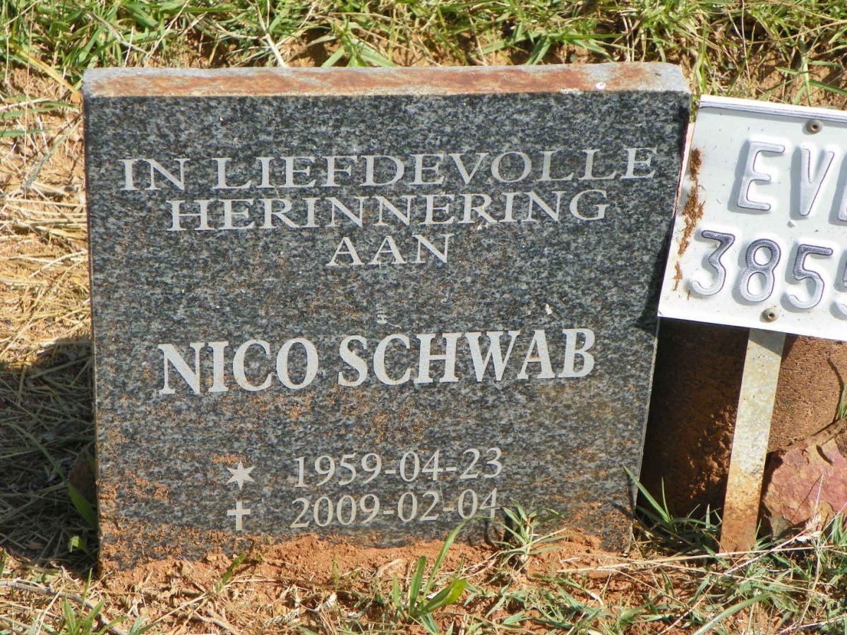 SCHWAB Nico 1959-2009