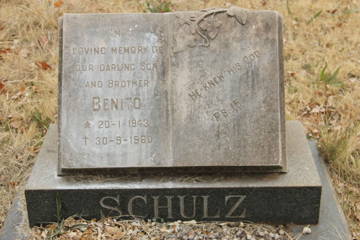 SCHULZ Benito 1943-1960