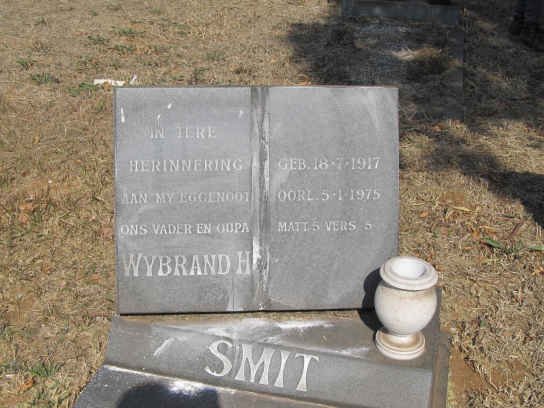 SMIT Wybrand H. 1917-1975