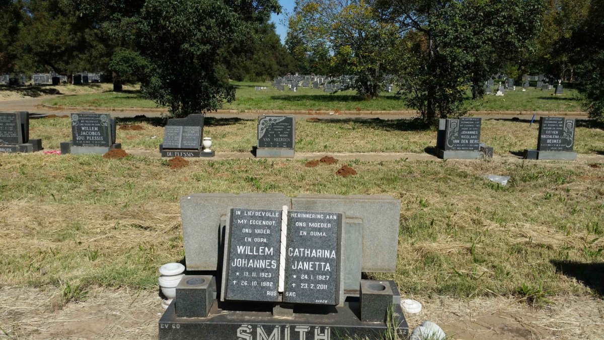 SMITH Willem Johannes 1923-1982 &amp; Catharina Janetta 1927-2011
