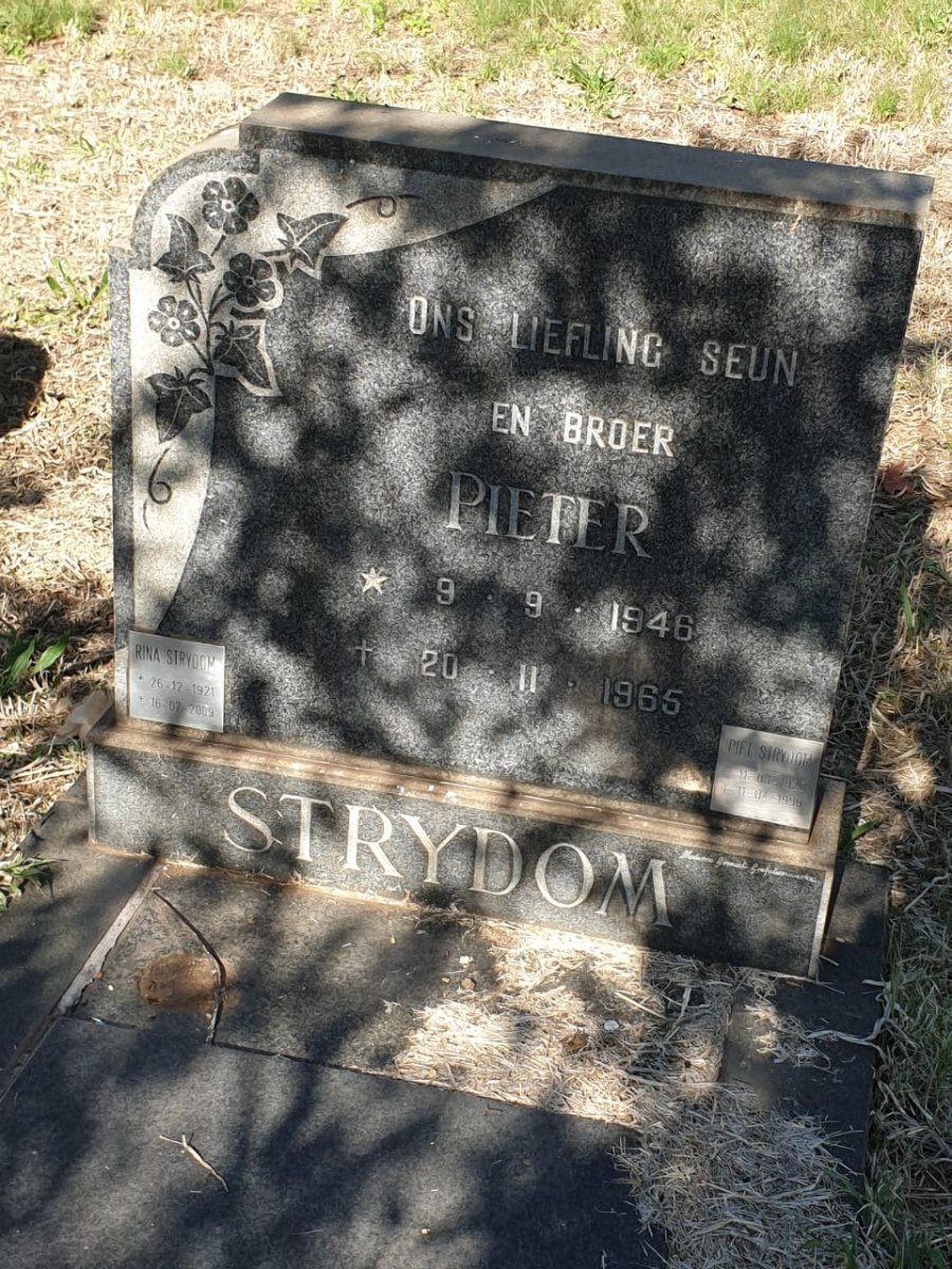 STRYDOM Pieter 1946-1965